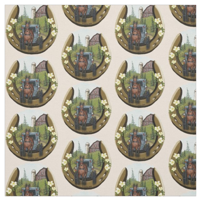 Tela Amish Road Trip Horseshoe (Retal)