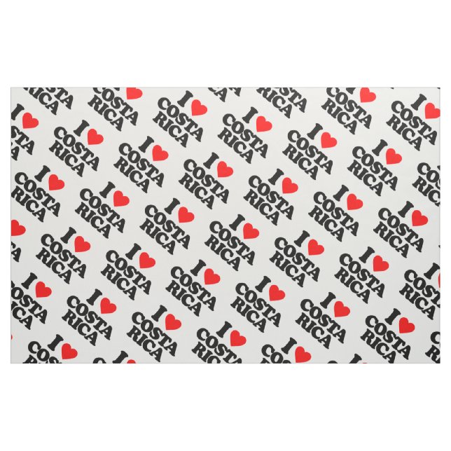 TELA AMO A COSTA RICA ("Cuarto gordo" (fat quarter))