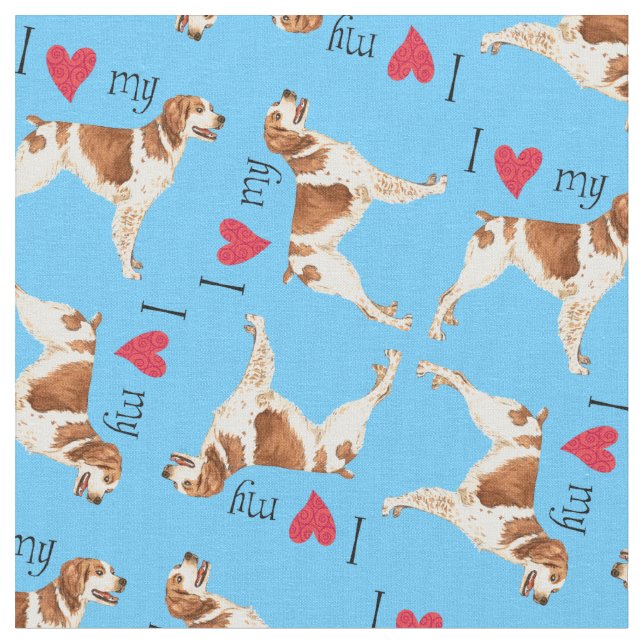 Tela Amo a mi Bretaña (De cerca)