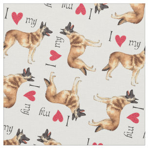 Tela Amo a mi Malinois belga