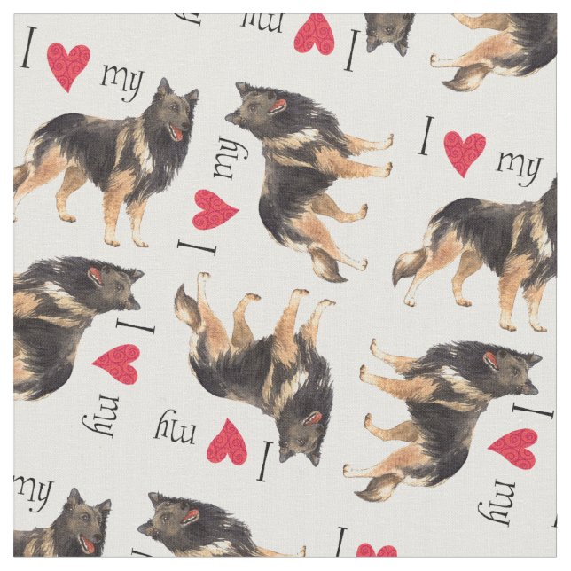 Tela Amo a mi Tervuren belga (De cerca)