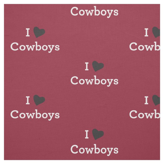 Tela Amo a vaqueros (Retal)