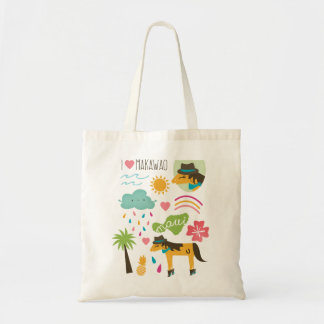 Tela "Amo bolso de Makawao"