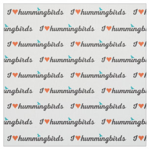 Tela Amo colibríes