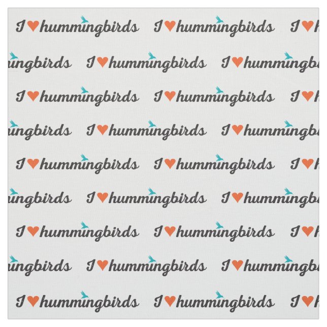 Tela Amo colibríes (Retal)