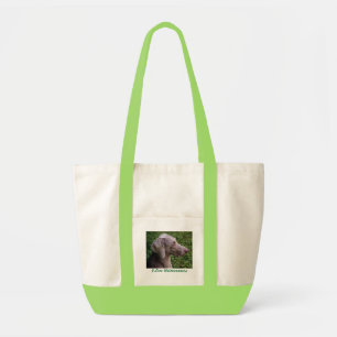 TELA AMO EL BOLSO DE WEIMARANERS