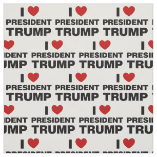 Tela Amo el corazón del presidente Trump