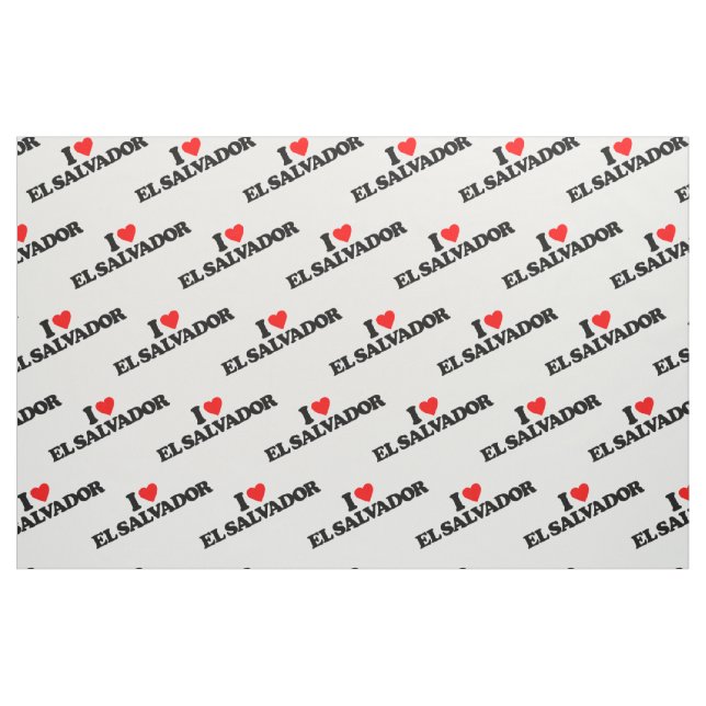 TELA AMO EL SALVADOR ("Cuarto gordo" (fat quarter))