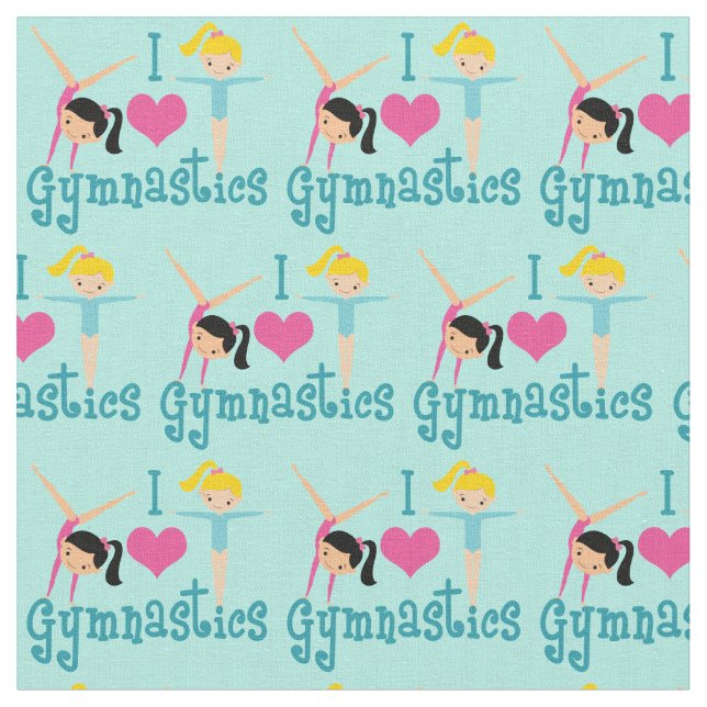 Tela Amo la Gimnasia (De cerca)