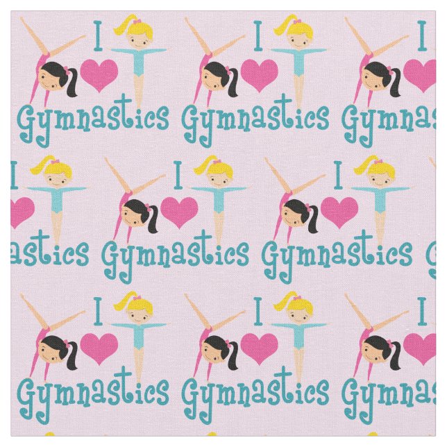 Tela Amo la Gimnasia (De cerca)