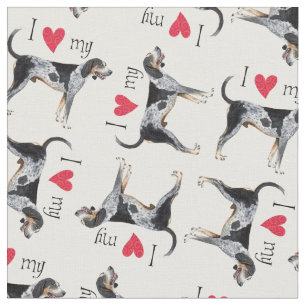 Tela Amo mi Coonhound de Bluetick