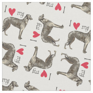 Tela Amo mi Deerhound escocés