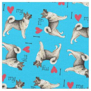 Tela Amo mi Elkhound noruego