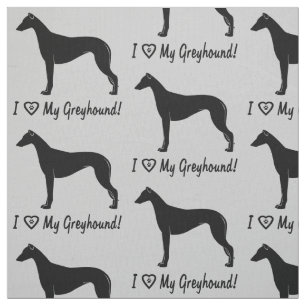 Tela ¡Amo mi galgo!