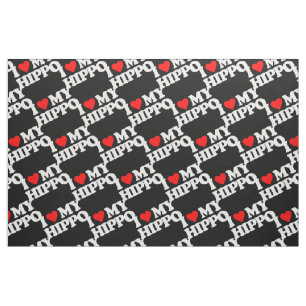 TELA AMO MI HIPOPÓTAMO