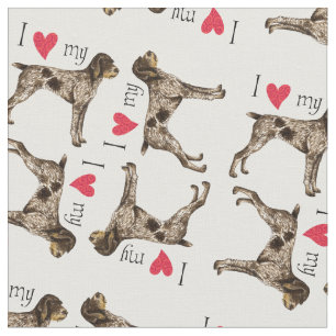 Tela Amo mi indicador alemán de Wirethaired