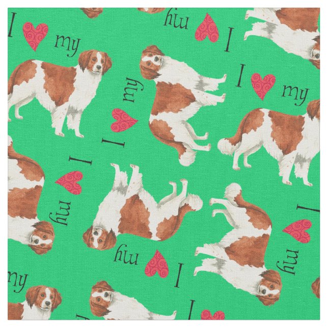 Tela Amo mi Kooikerhondje (De cerca)