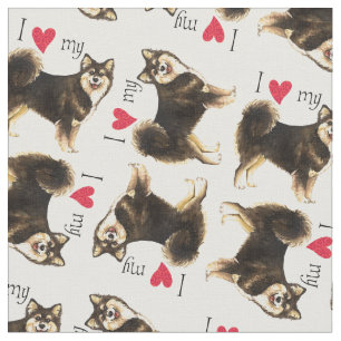 Tela Amo mi Lapphund finlandés