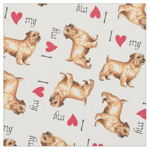Tela Amo mi Norfolk Terrier