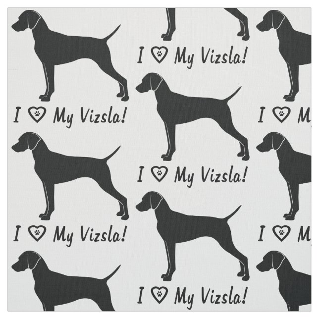 Tela ¡Amo mi Vizsla! (Retal)