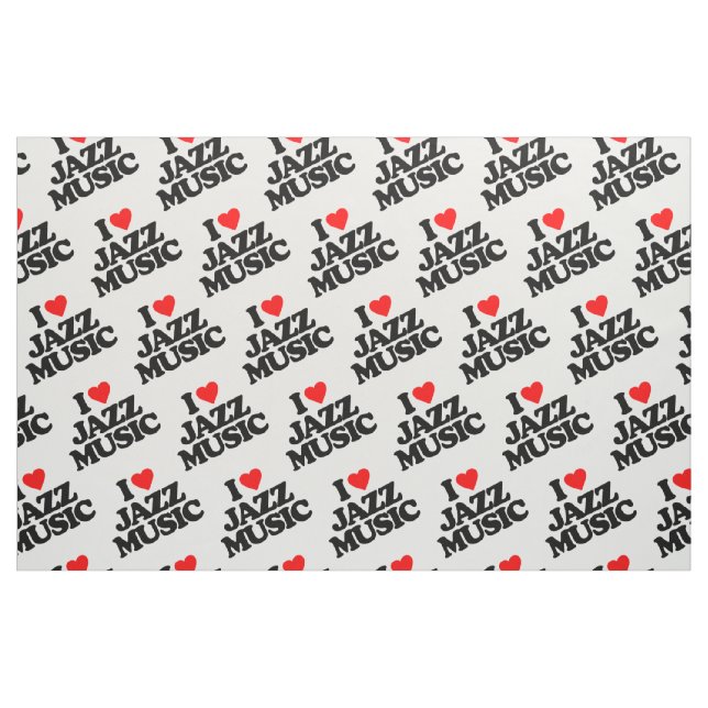 TELA AMO MÚSICA DE JAZZ ("Cuarto gordo" (fat quarter))