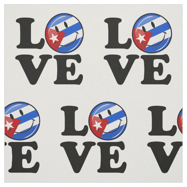 Tela Amor al estilo cubano (Retal)