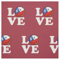 Amor de la bandera chilena sonriente de Chile