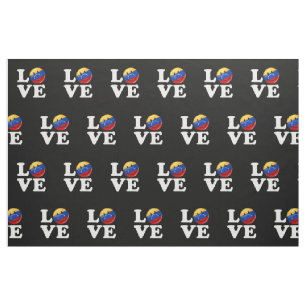 Tela Amor de la bandera sonriente de Venezuela