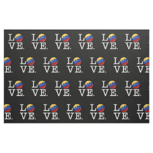 Tela Amor de la bandera sonriente de Venezuela