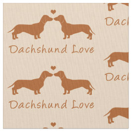 Tela ¡Amor del Dachshund!