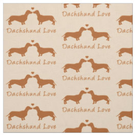 Tela ¡Amor del Dachshund!