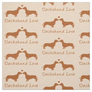 Tela ¡Amor del Dachshund!