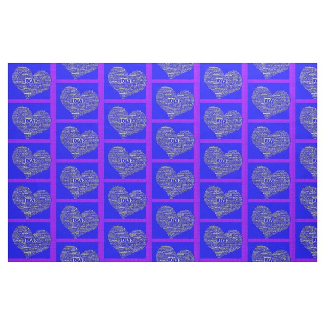 Tela Amor....en tantas palabras ("Cuarto gordo" (fat quarter))