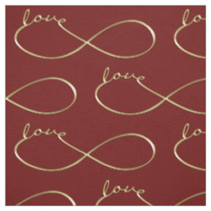 Tela Amor infinito Lemniscate oro + tu trasero.