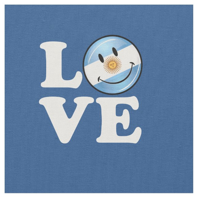 Tela Amor la Argentina (De cerca)