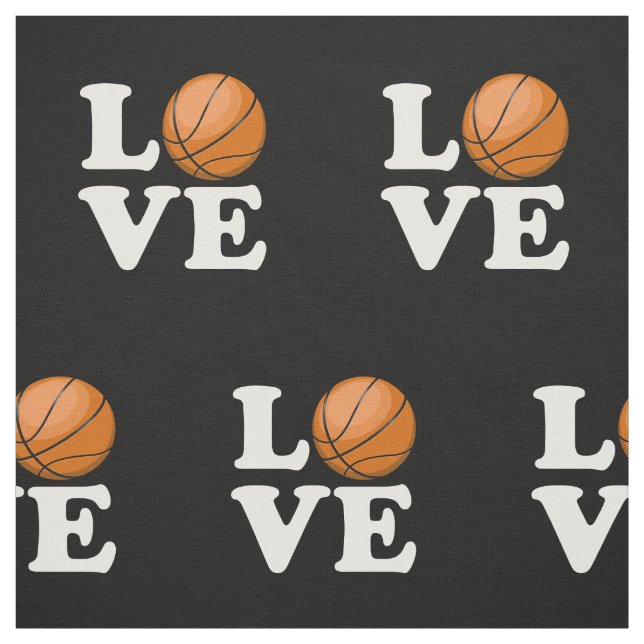 Tela Amor para el baloncesto (Retal)