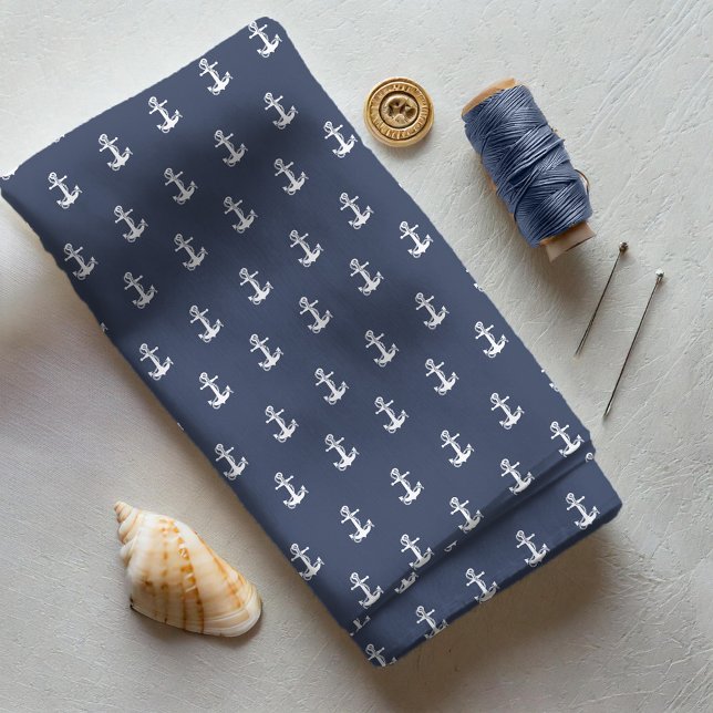 Tela Anclaje de onda azul Wht/Navy ID836 (Subido por el creador)