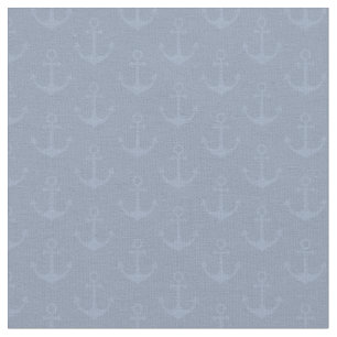 Tela Anclas tonales en azul gris claro