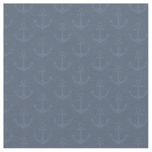 Tela Anclas tonales sobre azul gris oscuro