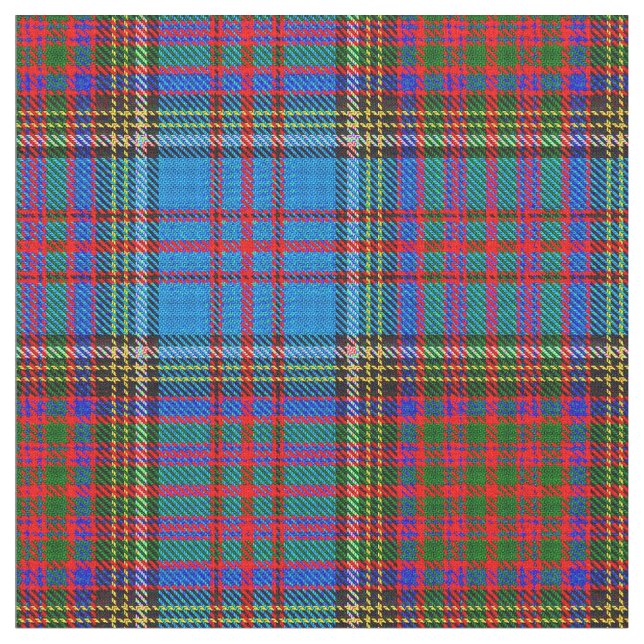 Tela Anderson Clan Tartan Modern-Dark Fabric (De cerca)