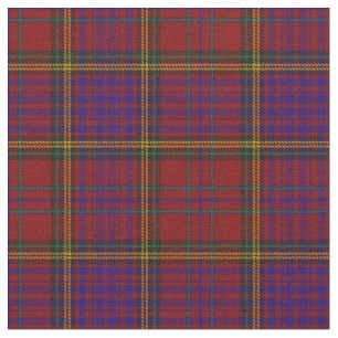 Tela Anderson del Clan Rojo de Kinnedear Tartan