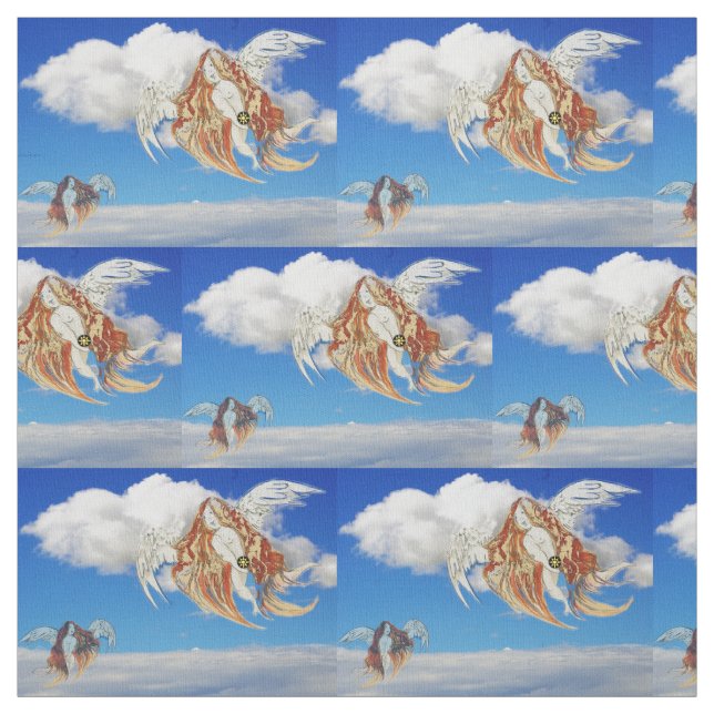 Tela Ángel de la tierra (Retal)