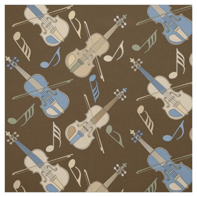 Tela Anglage Violins Music Notes (Retal)