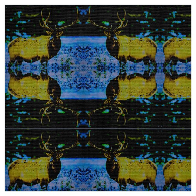 Tela Anguila azul (Retal)