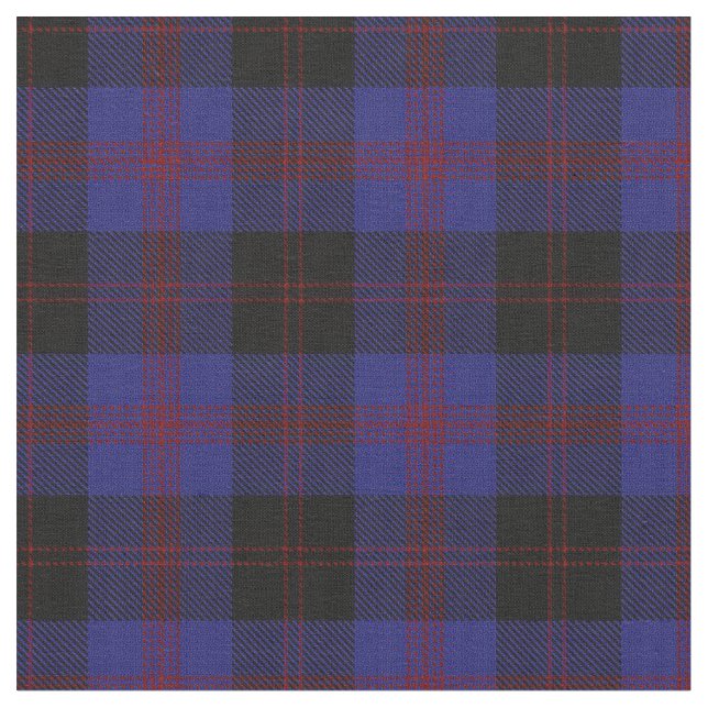 Tela Angus District Tartan (De cerca)