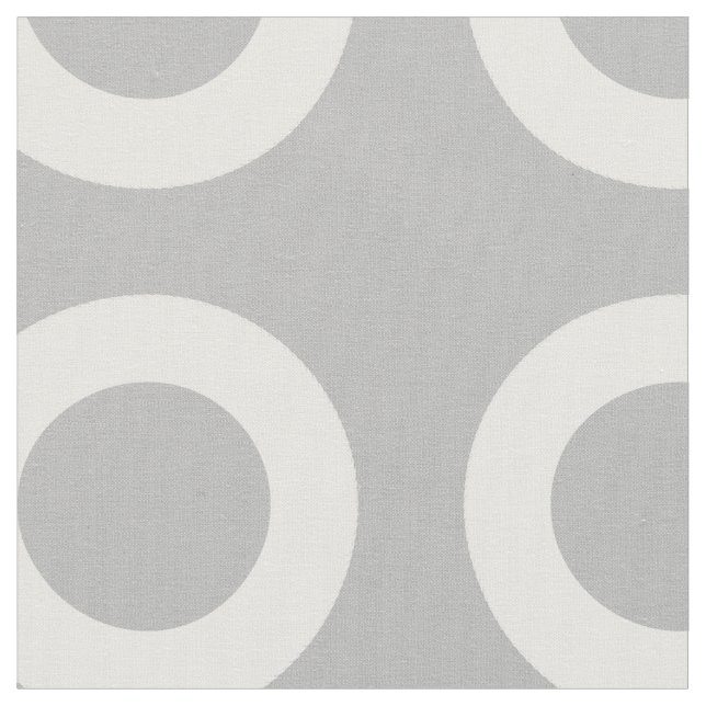 Tela anillos minimalistas monocromáticos (De cerca)