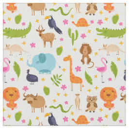 Tela Animales africanos