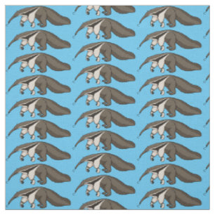 Tela Anteater feliz personalizado ilustracion