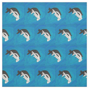 Tela Anteater on Blue
