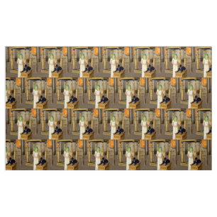 Tela Anubis, dios egipcio antiguo